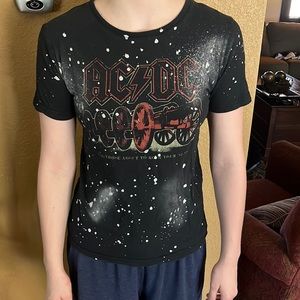 Ac/Dc band Tee